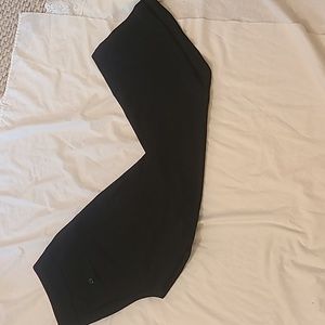 Black Womens Straight Leg Dress Pants
